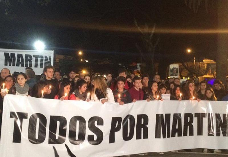 Nueva marcha pidiendo justicia por Martín Scaldaferro