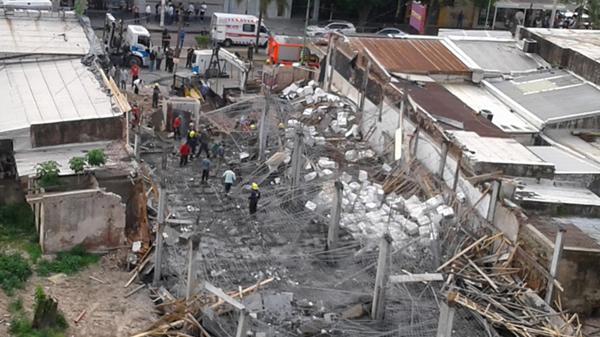 Mueren 3 obreros por el derrumbe de una obra en Campana