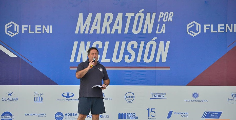Se realizó la 16° Maratón por la Inclusión de la Fundación FLENI