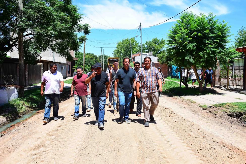 Avanzan las obras en el centro de salud Eva Perón y en los barrios Amancay y Stone