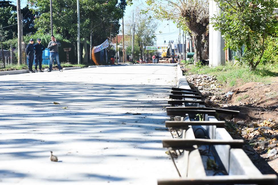 Nuevas obras de asfalto para reordenar el tránsito en el centro de Savio