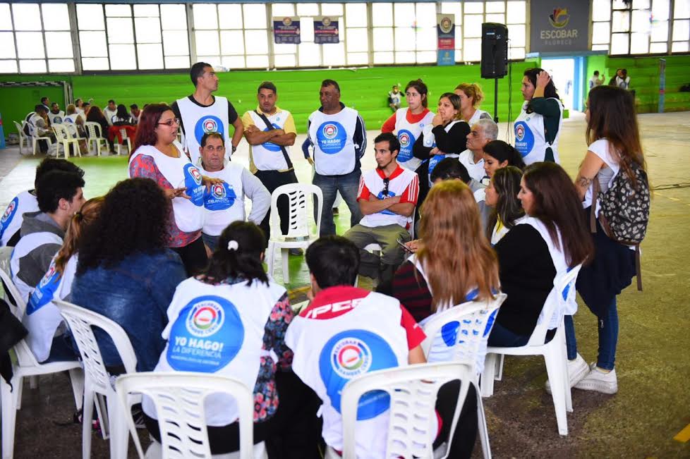 Escobar Hambre Cero: 500 vecinos en la primera jornada de voluntariado