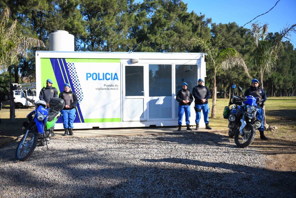 Inauguran una posta de la Policía Local en Belén