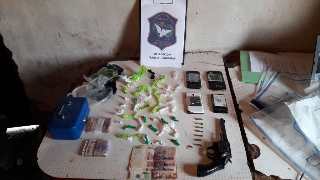 “Operación Primavera”: incautan 622 envoltorios de cocaína y un ladrillo de marihuana en Maschwitz