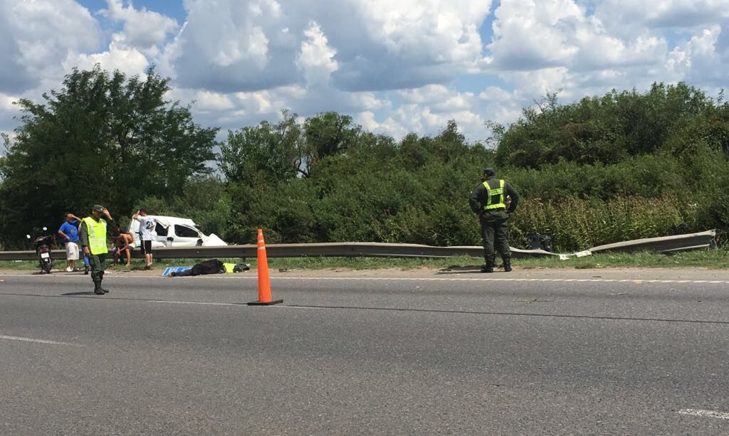 Fallece el conductor de la camioneta que mató a un peatón en la ruta