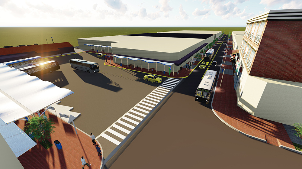 Sujarchuk anunció obras en la Terminal de Belén y en el centro comercial de la calle Rivadavia