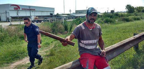Inseguridad en Panamericana: le tiran un hierro a un camión para robarle