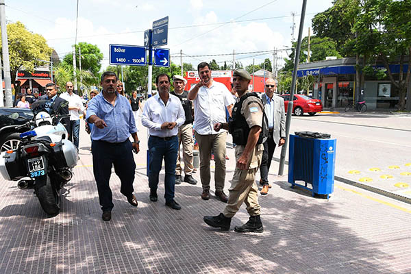 El secretario de Seguridad de la Nación visitó Escobar y supervisó operativos con el intendente