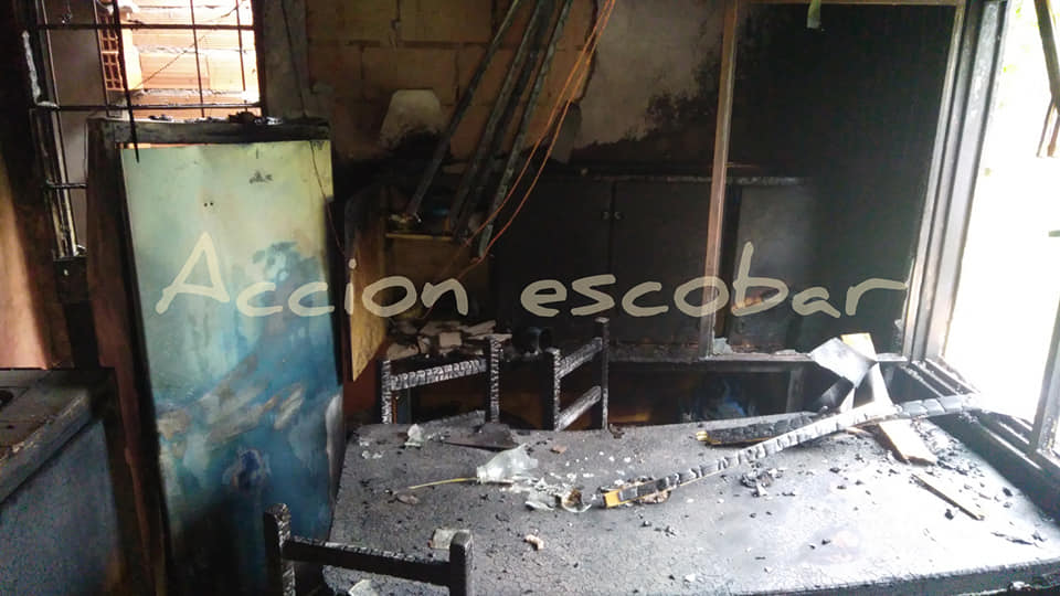 Incendio en Coprovi: solicitan donaciones para una familia que perdió todo