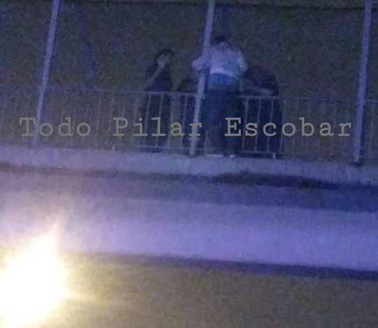 Un hombre intentó suicidarse arrojándose desde una pasarela sobre Panamericana