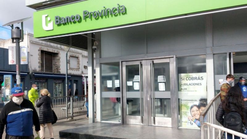 Cierran el Banco Provincia de Pilar por un caso de coronavirus