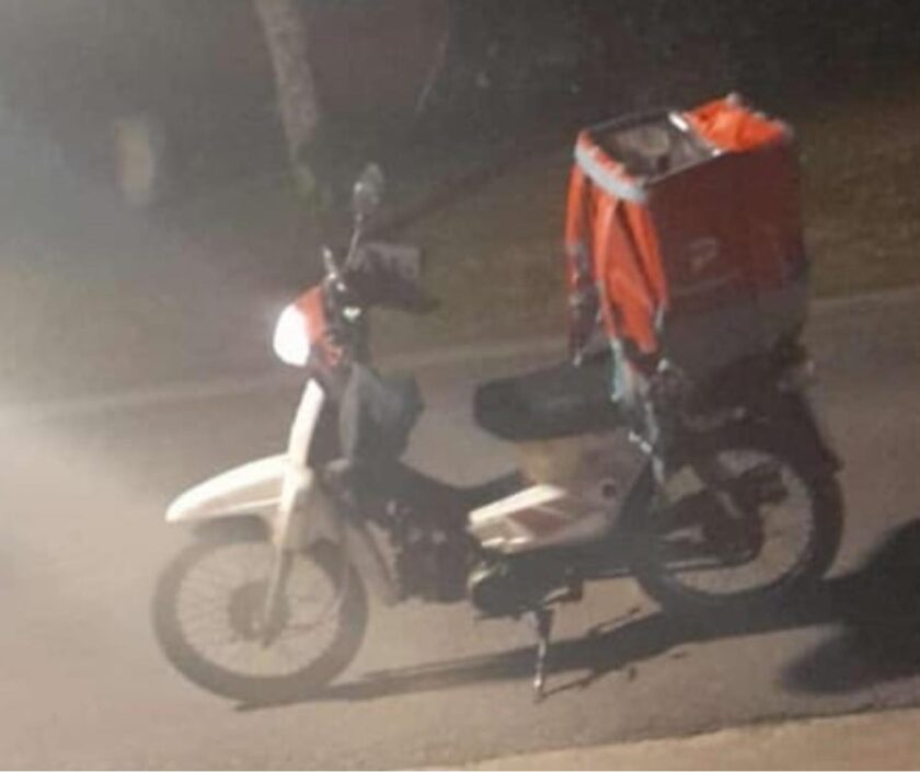 Inseguridad y violencia en Garín: delincuente armado golpea a una repartidora y le roba la moto con la que trabajaba