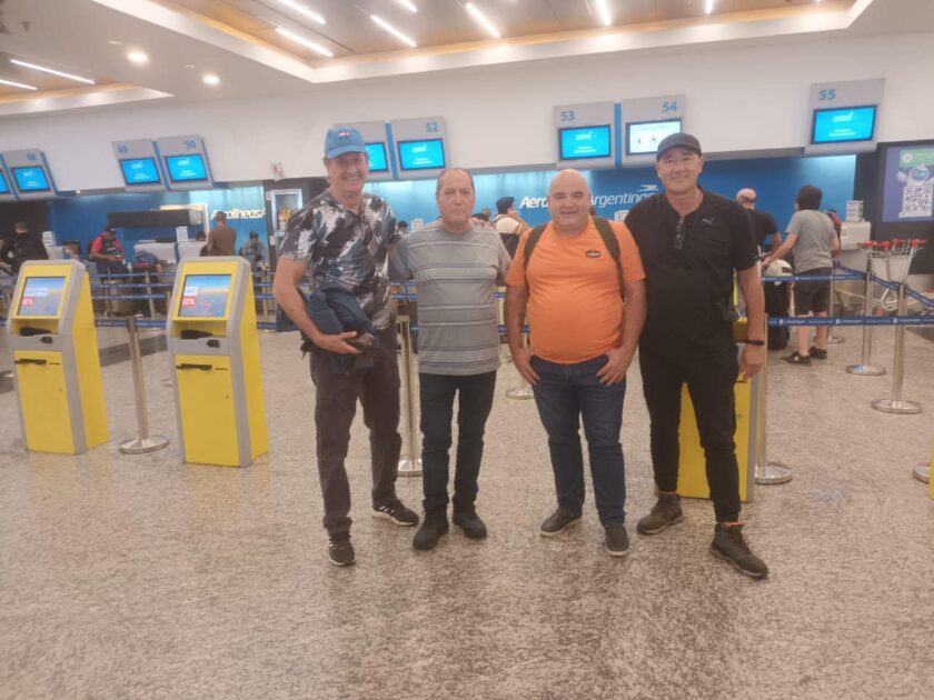 De Escobar a Malvinas: cuatro veteranos viajaron al Sur