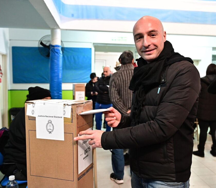 Votó Beto Ramil: “Fortalezcamos la democracia”
