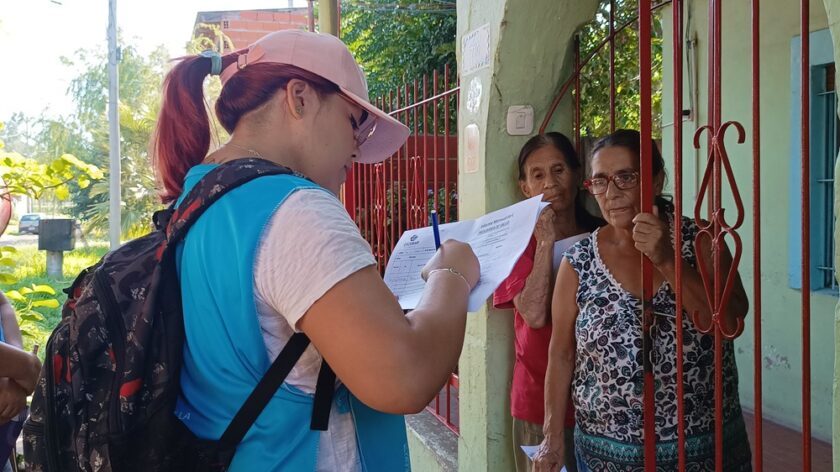 Operativos territoriales para la prevención del dengue en el partido de Escobar