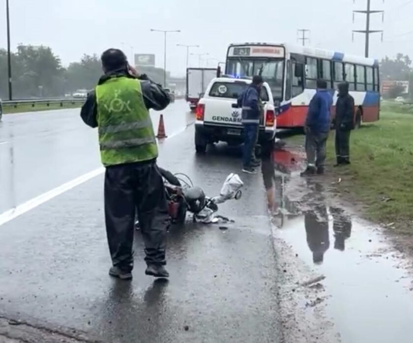 Lluvia de accidentes en Panamericana